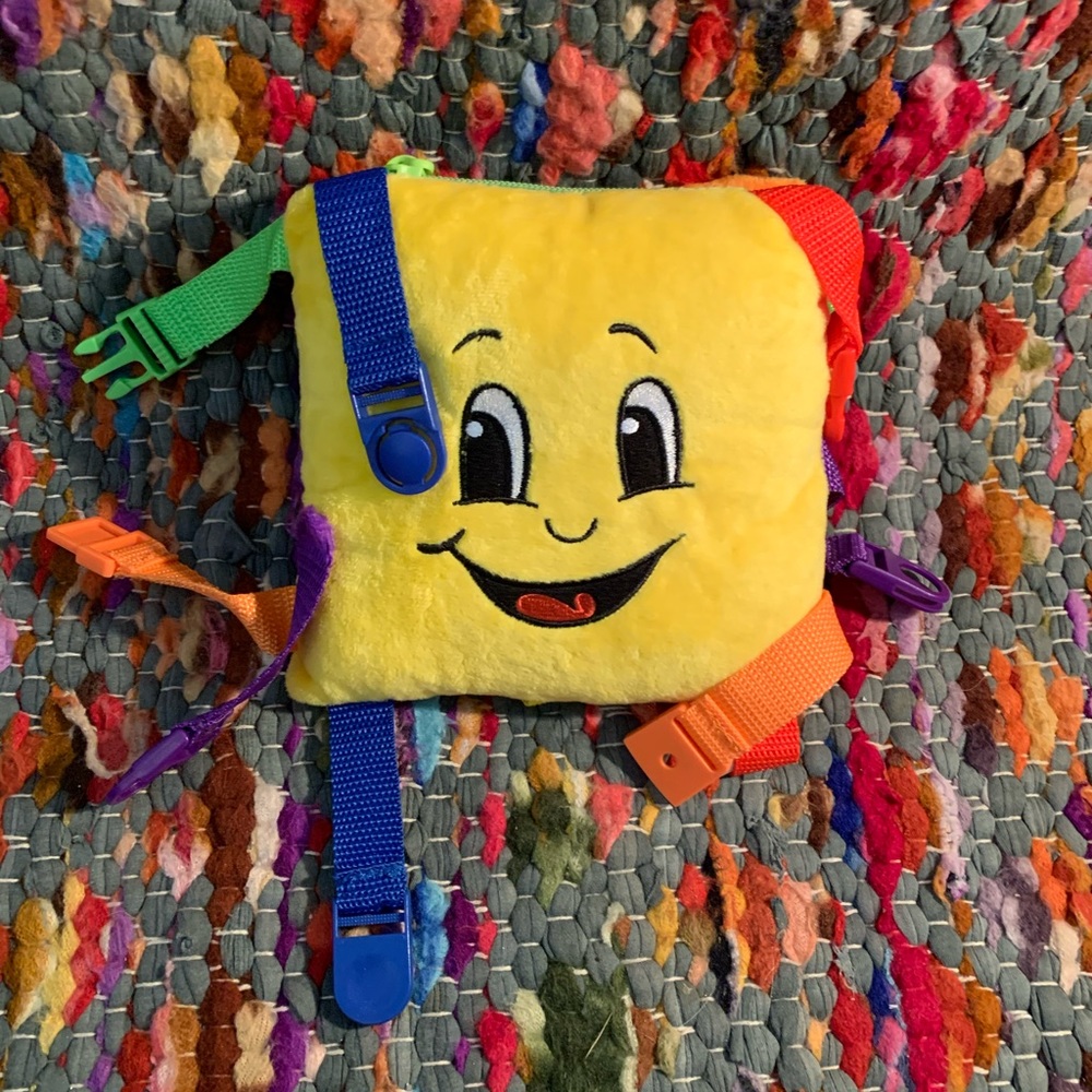 Motor skills toy backpack!